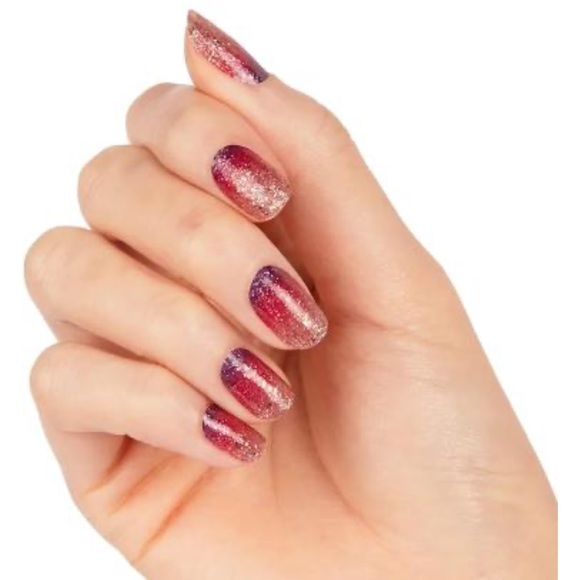 *Retired* Color Street: Nuclear Fuchsian | Pink Purple Gradient Glitter Sparkle - Picture 12 of 16
